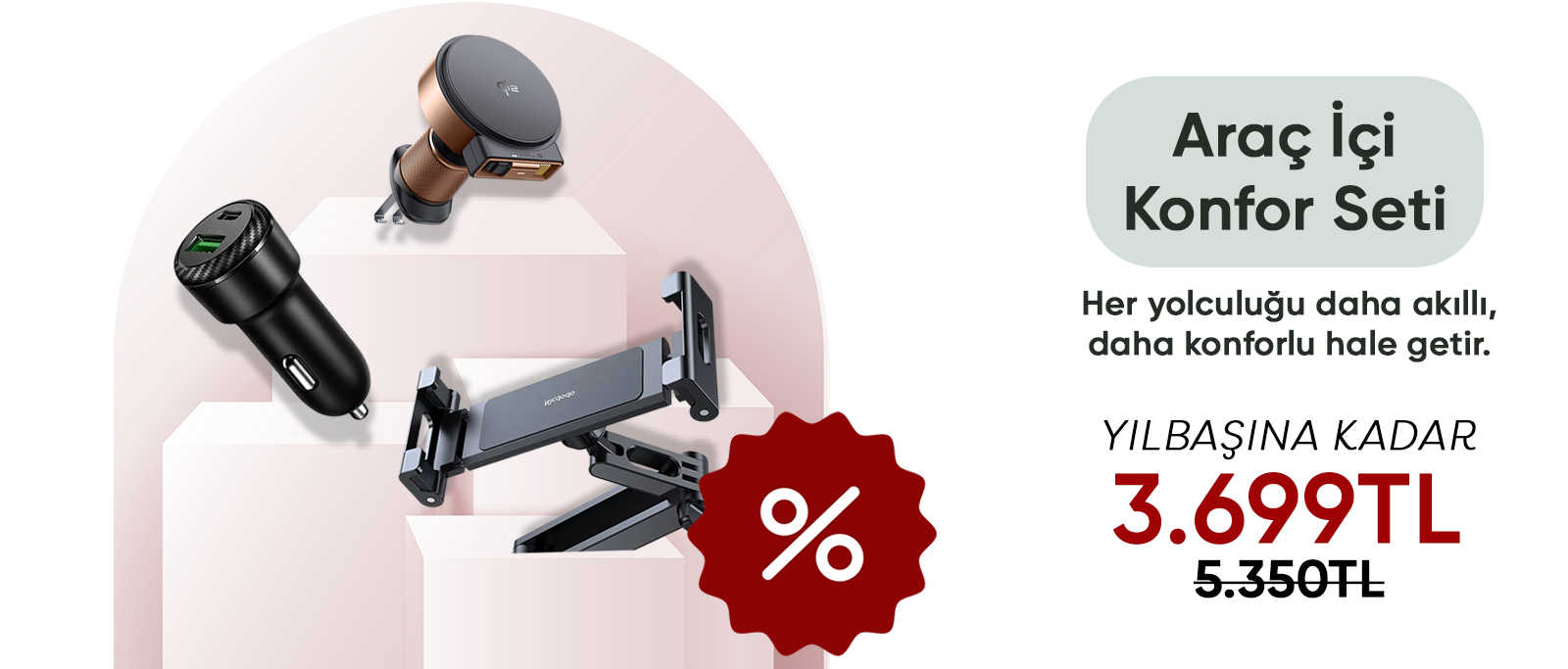 MCDODO ARAÇ İÇİ KONFOR SETİ