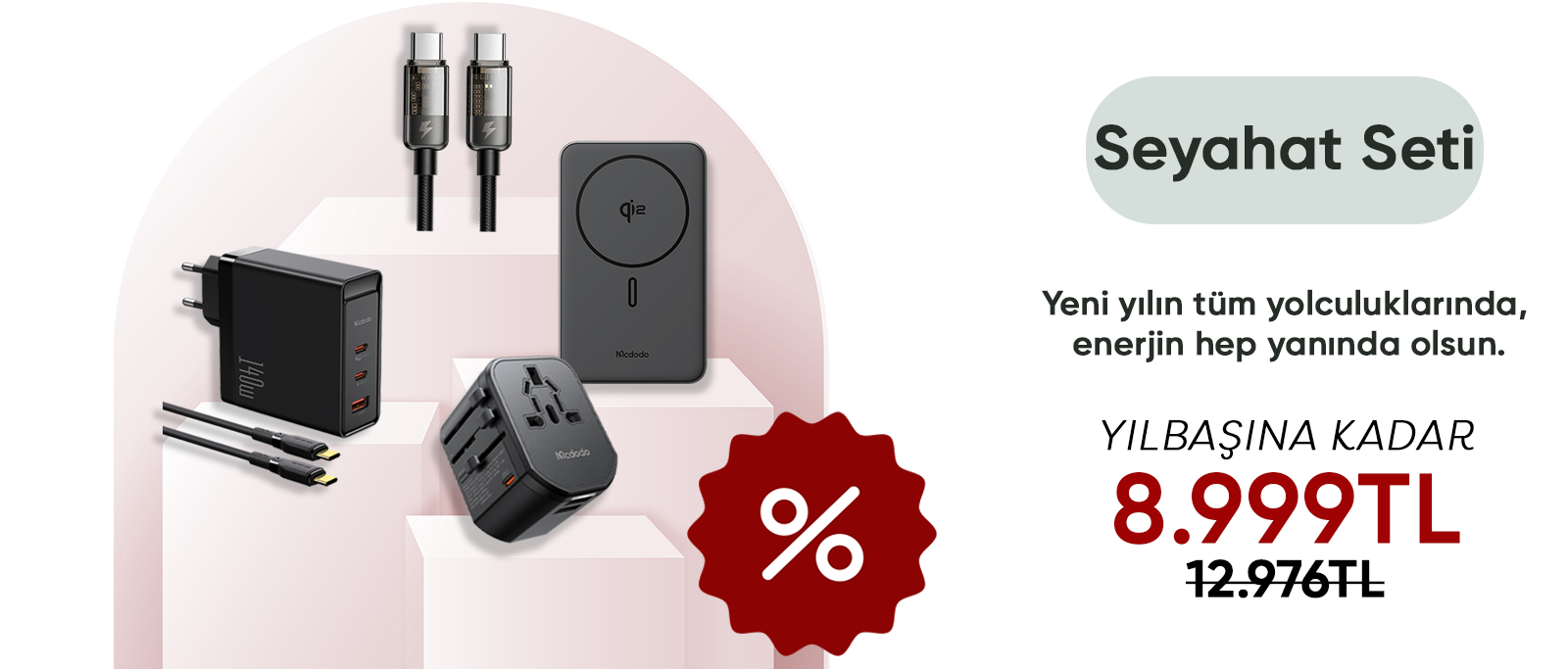 MCDODO SEYAHAT SETİ