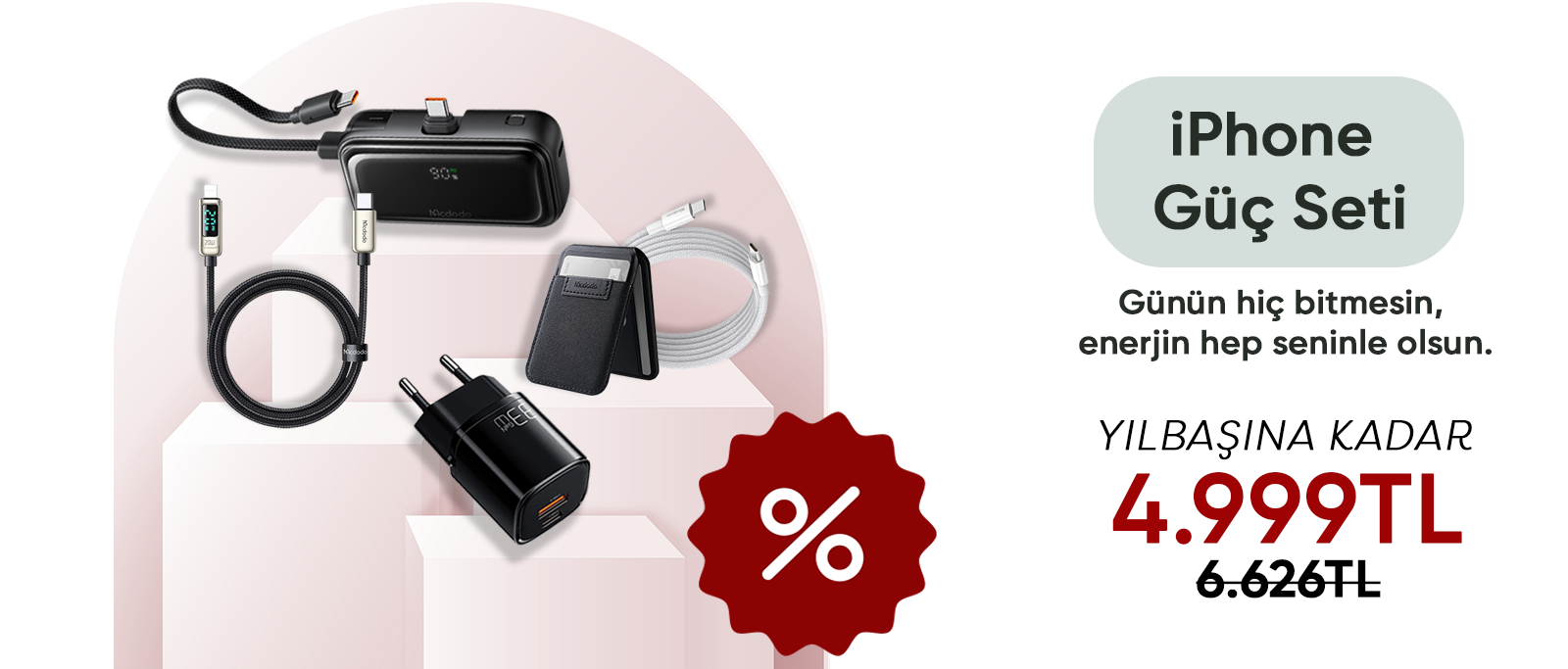 MCDODO iPHONE GÜÇ SETİ