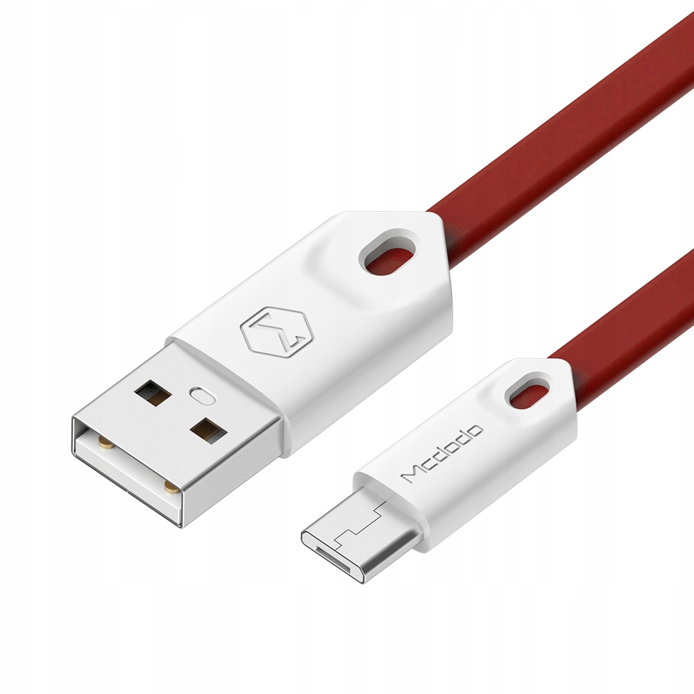 Mcdodo CA-0431 Micro USB 2.4A hızlı data şarj kablosu 1m - Kırmızı