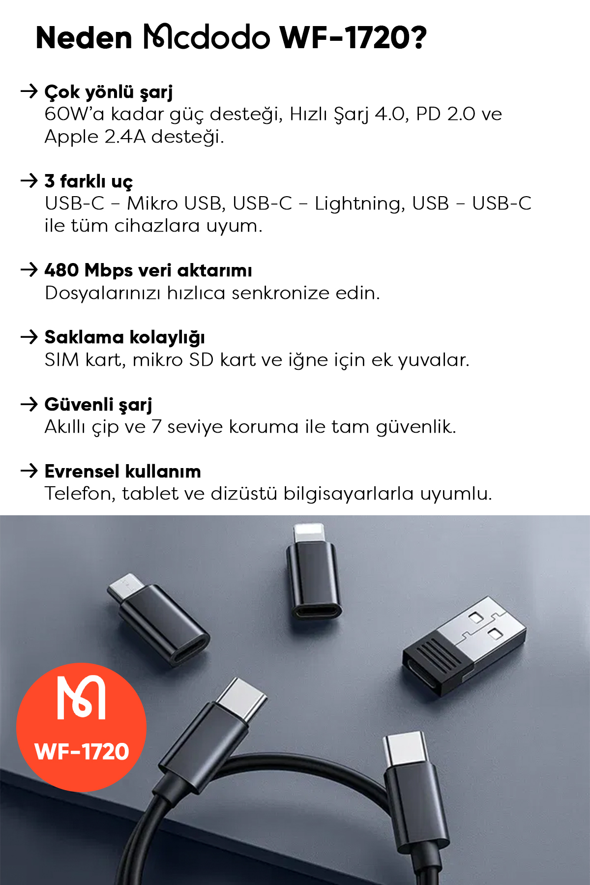 WF-1720 Çok İşlevli Saklama Kutusu-Siyah Afişi