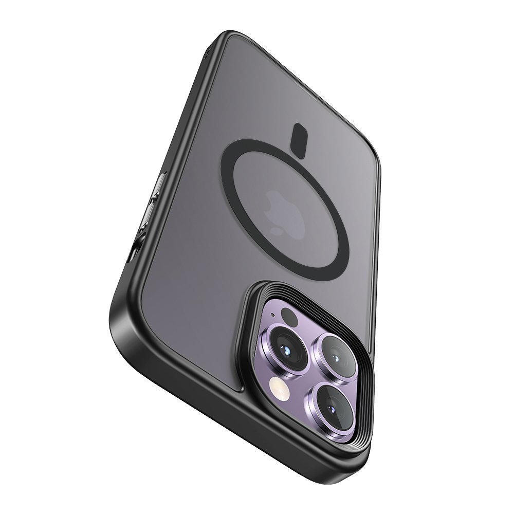 Mcdodo PC-3103 iPhone 14 Pro Max Mat-Siyah Magsafe Kılıf