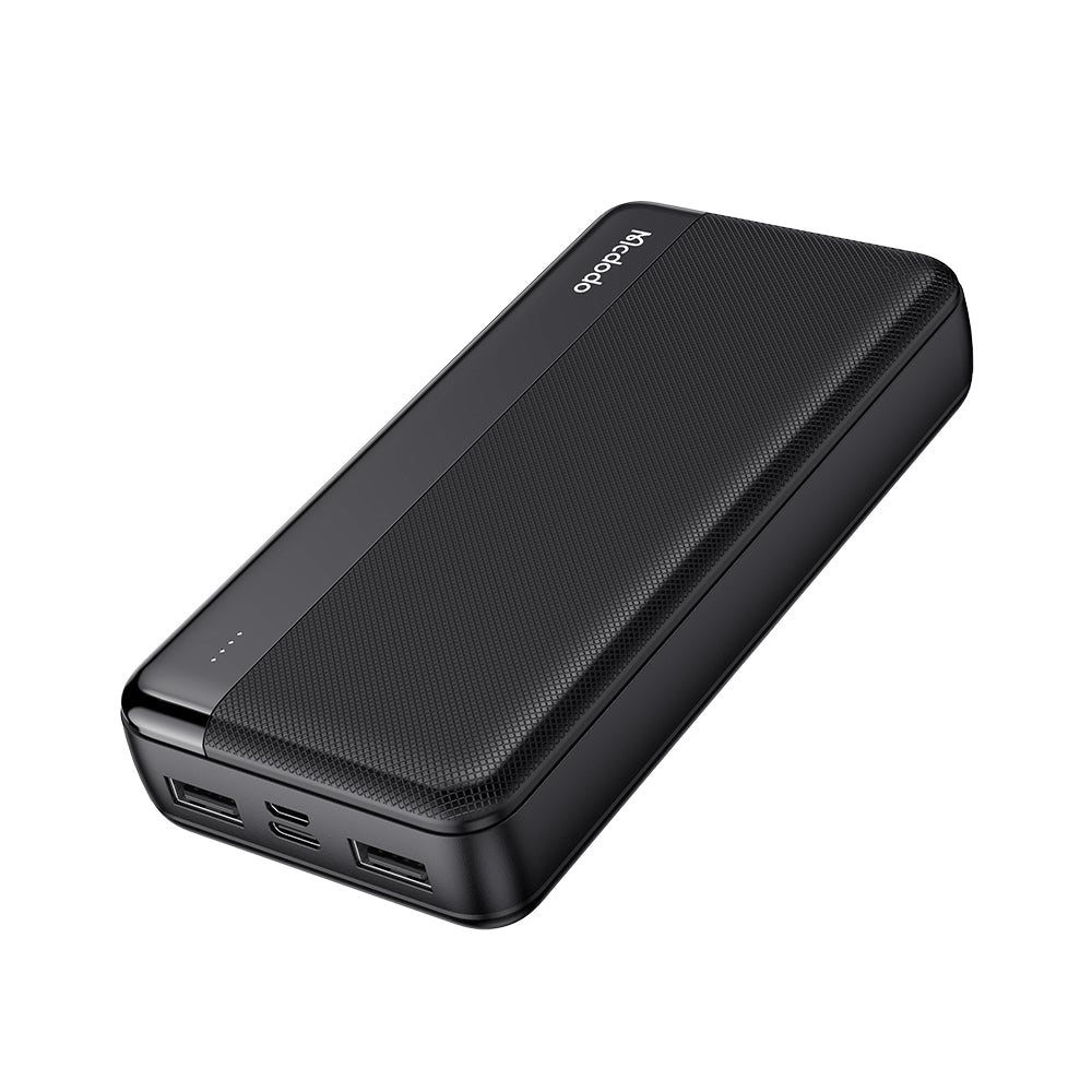 Mcdodo MC-1370 20000 mAh Çift USB Çıkışlı 5V 2.1A LED Göstergeli Powerbank - Siyah