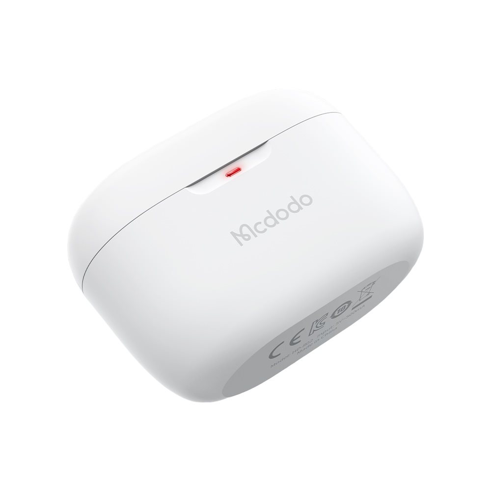 Mcdodo HP-8020 Çevresel Gürültü Engelleyici Bluetooth Kulakiçi Kulaklık-Beyaz