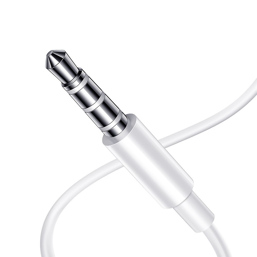 Mcdodo HP-6080 3.5mm Aux Girişli Mikrofonlu Kablolu Kulaklık-Beyaz