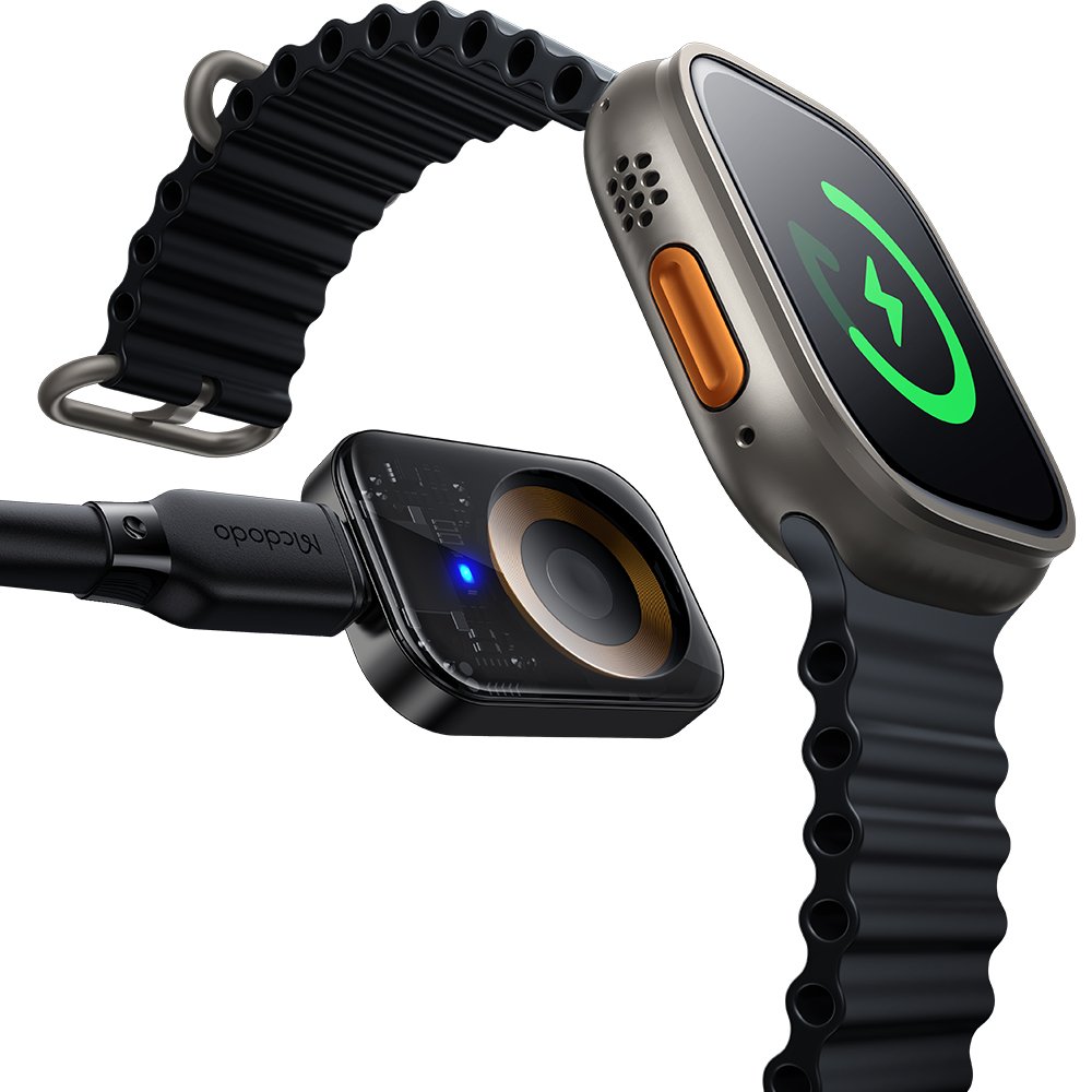 Mcdodo CH-2061 Apple Watch İçin Şeffaf Kablosuz Şarj Cihazı-Iphone Giriş
