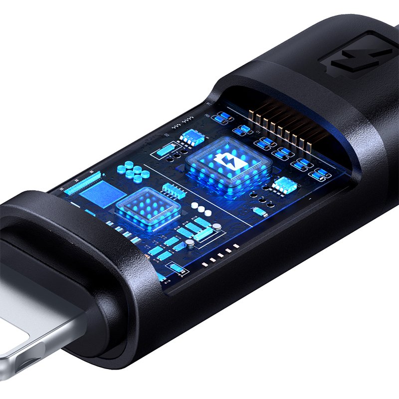 Mcdodo CA-5000 3A Dijital Ekranlı iPhone Şarj & Veri Aktarım Kablosu